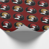 Papier à envelopper Husky Papier cadeau de Noël Hu (Coin)