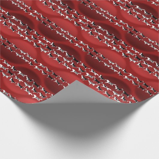 Papier à envelopper Husky Papier cadeau de Noël Hu (Coin)