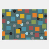 Papier à envelopper - Moderne du milieu du siècle  (Devant)