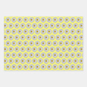 Papier à envelopper - Nouvelle marguerite blanche (Devant)