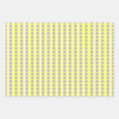 Papier à envelopper - Nouvelle marguerite blanche (Devant 3)