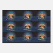 Papier à envelopper - Oiseau tropical - Amour (Devant 2)