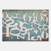 Papier à envelopper pour découpage ou collage (Devant)