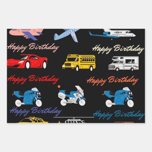 Papier à envelopper pour enfant (Devant 2)