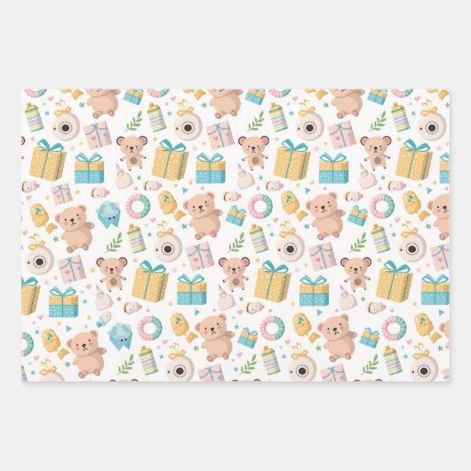 Papier à envelopper Stuff bébé (Devant 2)