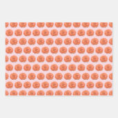 Papier à envelopper - Tequila Sunrise Zinnia (Devant)