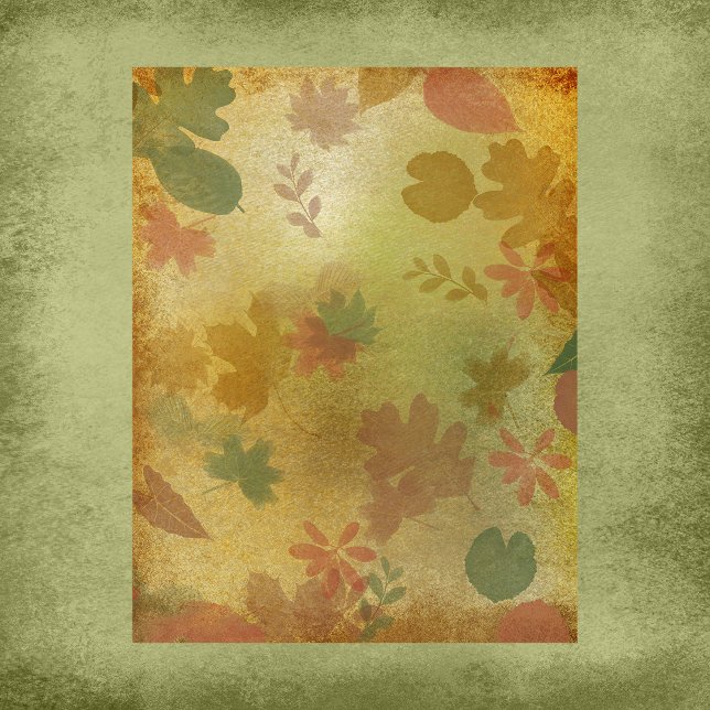 Papier à Feuille Automne Aura (Créateur téléchargé)