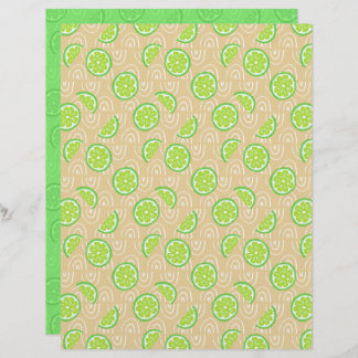 Papier à grappes à lime