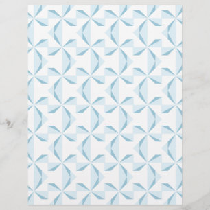 Papier à gratte-ciel à roues bleu ciel