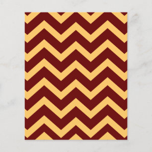 Papier à gratte-ciel motif à chevron doré