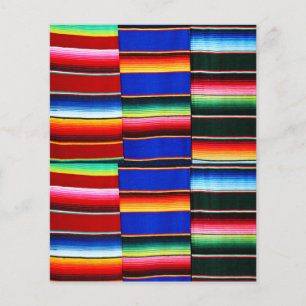 Papier à gratter à bandes de serape