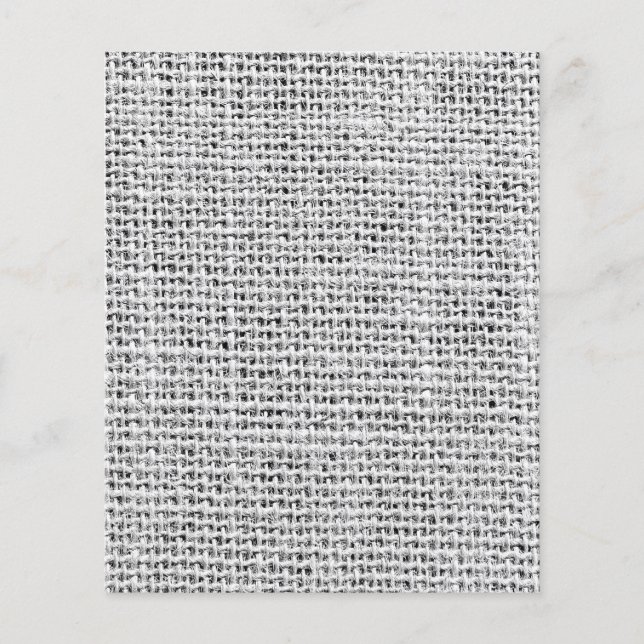Papier à gratter pour la texture Burlap - Blanc ru (Devant)