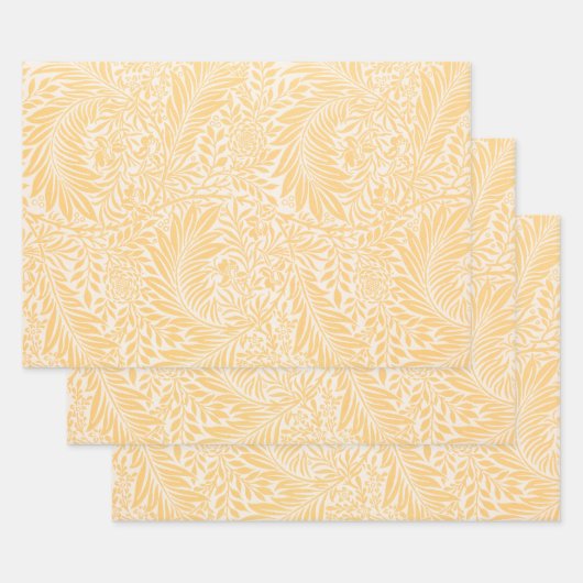 PAPIER À LAVAGE : WILLIAM MORRIS : LARKSPUR (Lot)