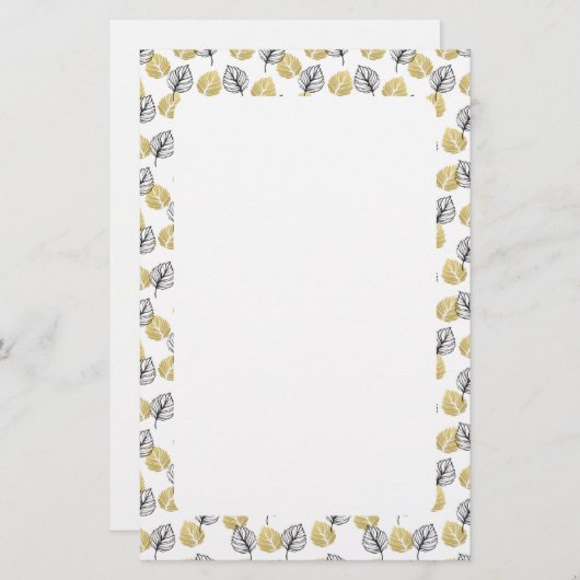 Papier à lettre (Devant / Derrière)