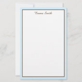 Papier à lettre (Devant)