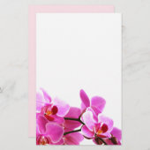 Papier à lettre fleuri (Devant / Derrière)