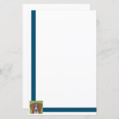 Papier à lettres Beagle mignon (Devant / Derrière)