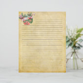 Papier à lettres de Noël ancien (Debout devant)
