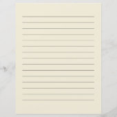 Papier à lettres de Noël de pays vintage (Dos)