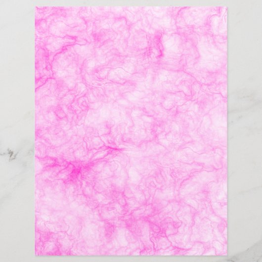 Papier à lettres en marbre rose (Dos)
