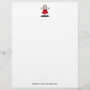 papier à lettres en-tête d'amour d'abigail