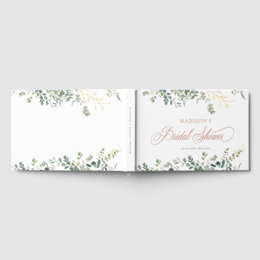 Papier à lettres Eucalyptus Mariage (Complet)