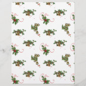 Papier à lettres Holly et Berries (Dos)