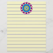 Papier à lettres Mandala (Dos)