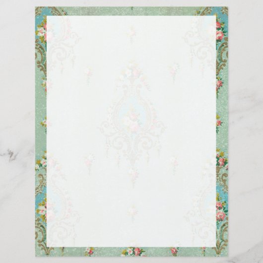 Papier à lettres non alignées (Devant)