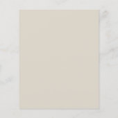 Papier à lettres personnalisé avec nom (Dos)