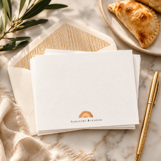 Papier à lettres personnalisé Empanada | Cartes no