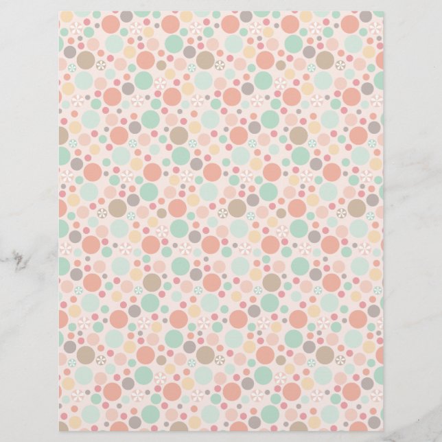 Papier à lettres pois (Devant)