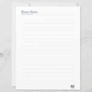 Papier à lettres pour correspondance de Bootcamp L