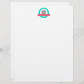 Papier à lettres pour stylo geek (Devant / Derrière)