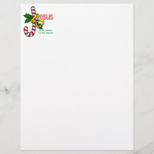 Papier à lettres Sucre de canne Jésus