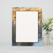 Papier à lettres Swans n Canards (Debout devant)