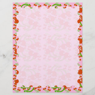 Papier à lettres Wild Cherry