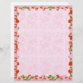 Papier à lettres Wild Cherry (Devant / Derrière)