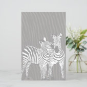 Papier à lettres Zebra Play (Debout devant)