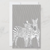 Papier à lettres Zebra Play (Devant)
