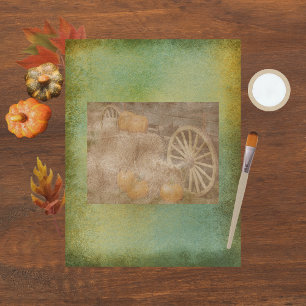 Papier à mât pour scrapbook d'automne