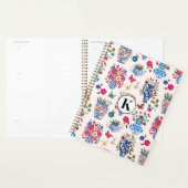 Papier à Monogramme Floral de Chinoiserie (Devant avec enveloppe)