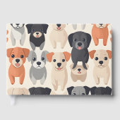Papier à motif de chiens mignons (Recto)