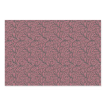 Papier à motif papillon classique série de 3