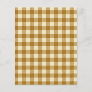 papier à motif plaid de buffle d'automne