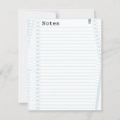 Papier à notes (Devant)
