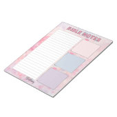 Papier à notes pour étude biblique Bloc-notes pers (Incliné)