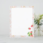 Papier à papeterie gris fraise (Debout devant)