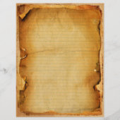 Papier à papeterie grungy vintage (Devant)