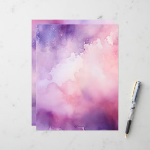 Papier à papier à écailles rose et violet